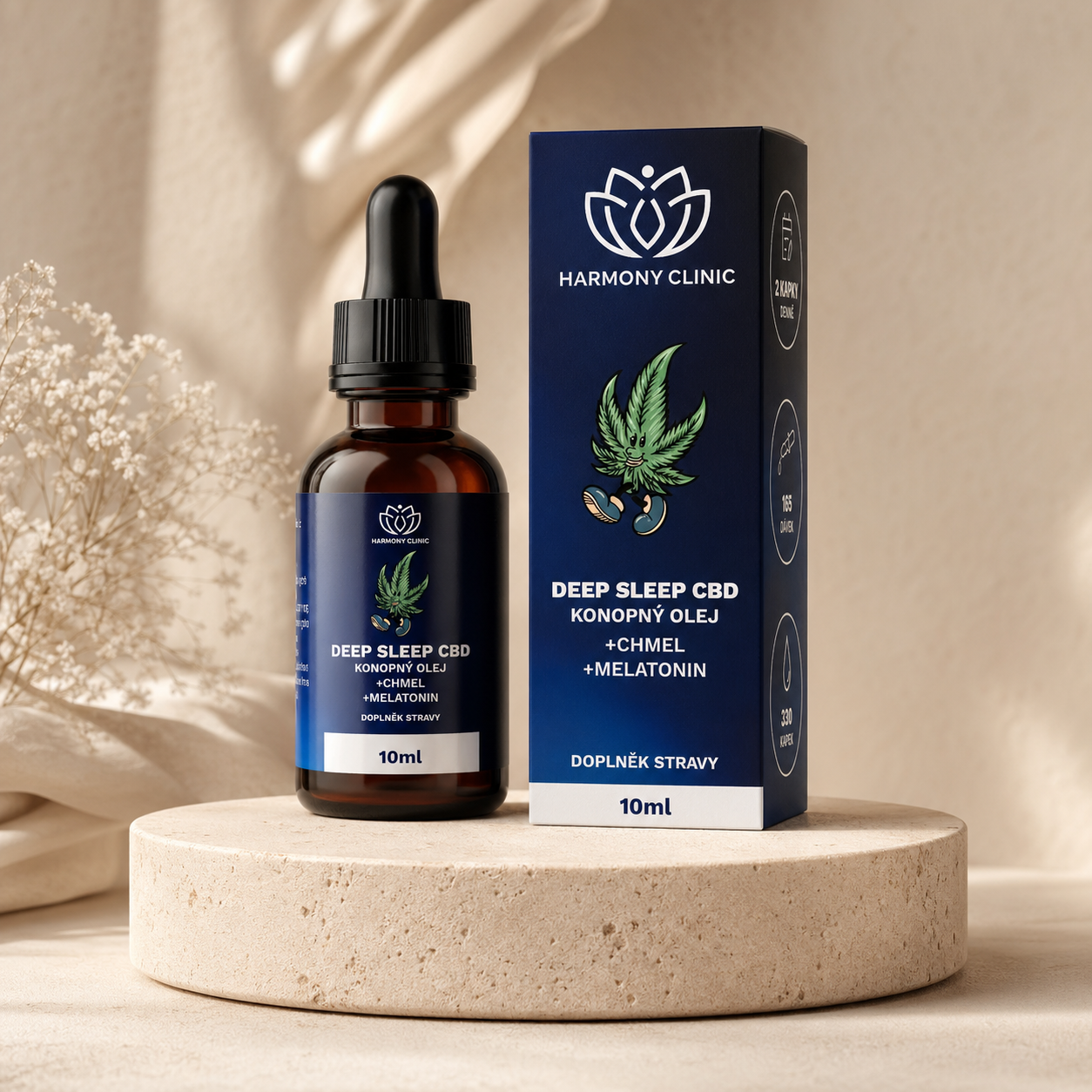DEEP SLEEP CBD - Kapky pro klidný spánek 10ml