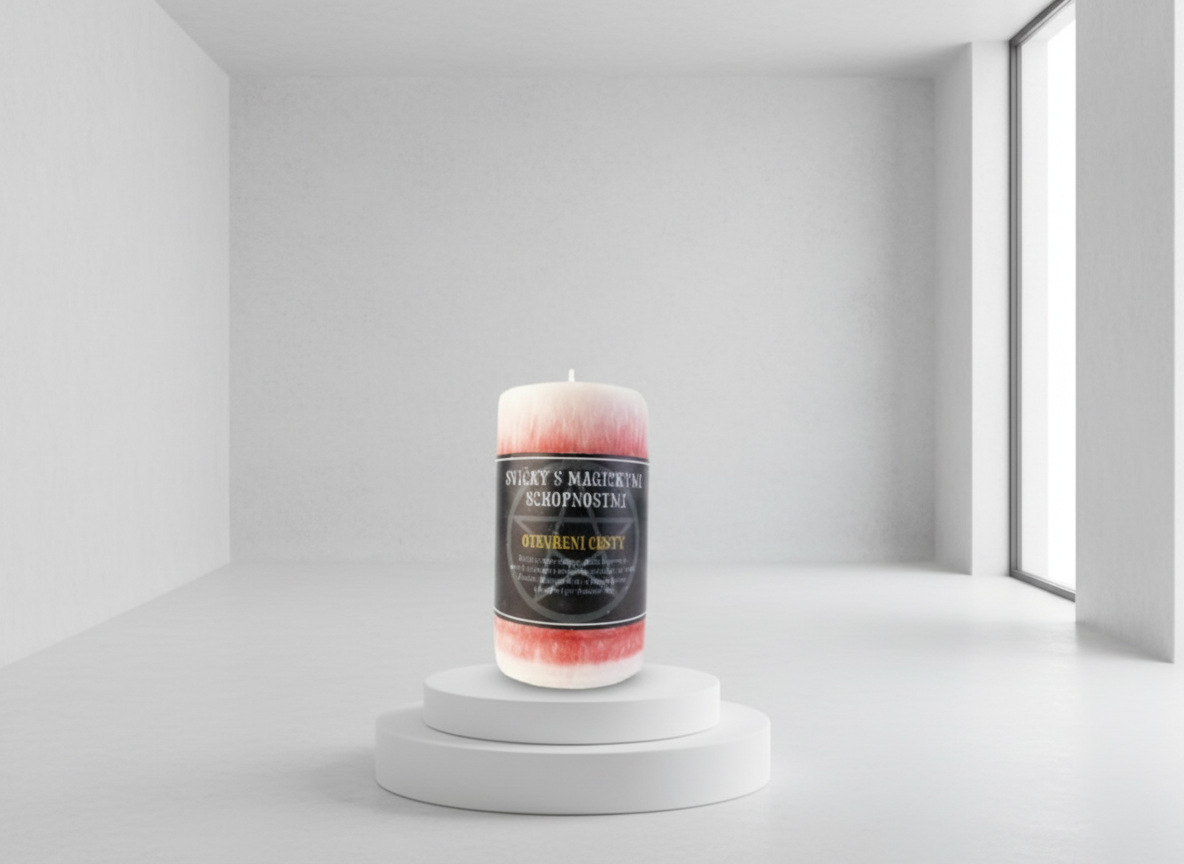 Svíčka Otevření cesty 10,5 x 6 cm - Magická podpora