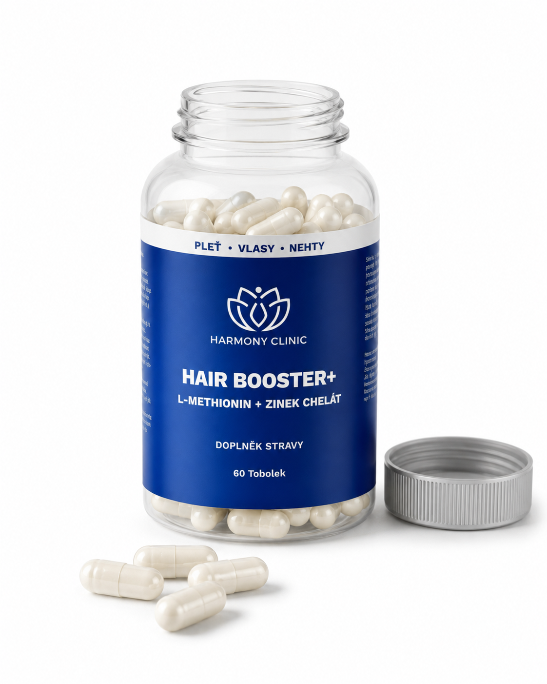 HAIR BOOSTER+ - L-methonin & Zinek Chelát - 60 Tobolek