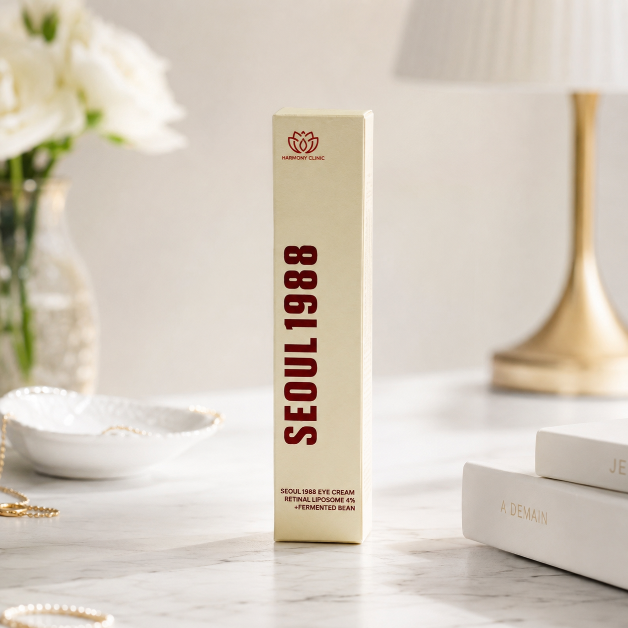 H-Clinic - SEOUL - Intenzivní krém pro oční okolí s retinální liposomy 4 % + fermentovanými boby - 30 ml