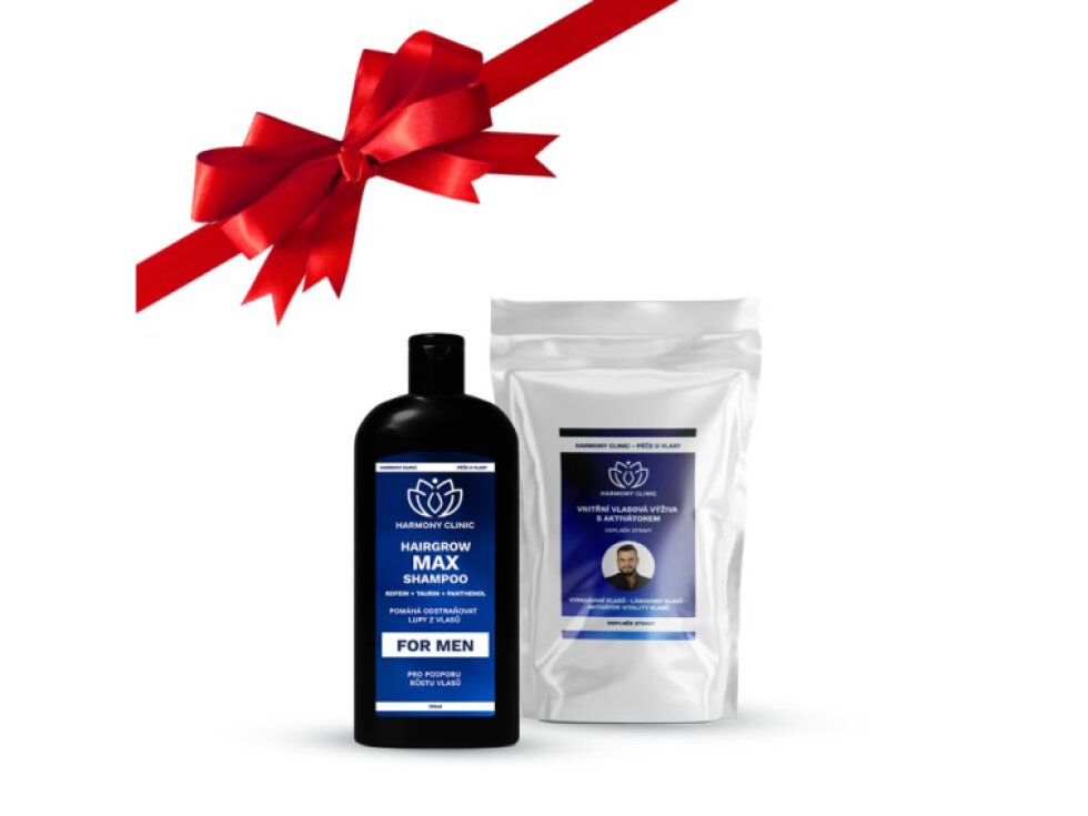Zdravé vlasy pro muže - RENOHAIR a HAIRGROW