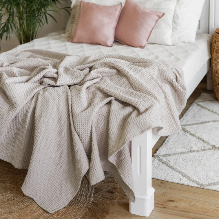 Vaflový len: neodolatelná kombinace stylu a funkčnosti pro váš interiér