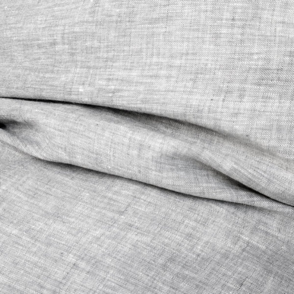 Lněný povlak na polštář COMFORT MELANGE GREY