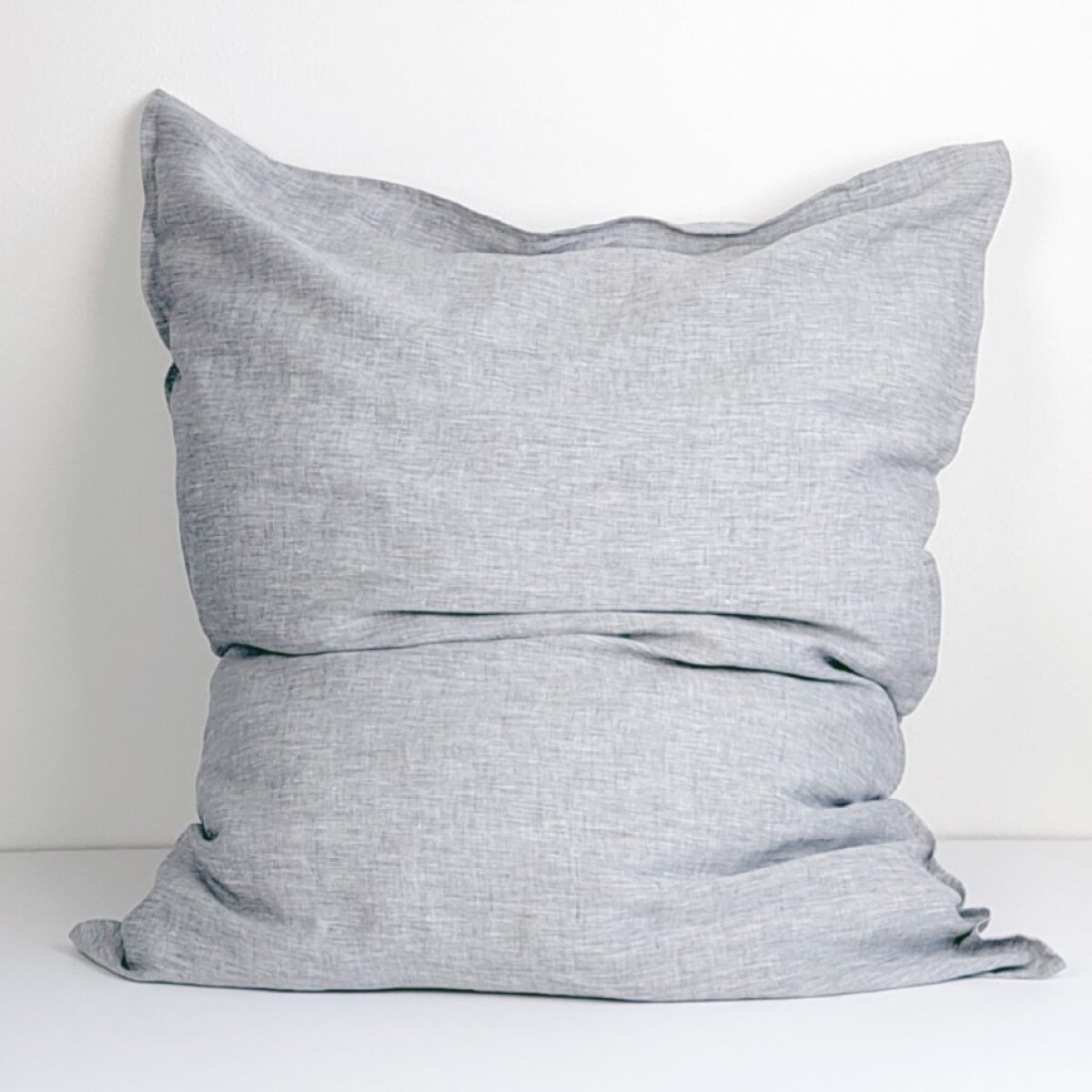 Lněné povlečení COMFORT MELANGE GREY - SADA