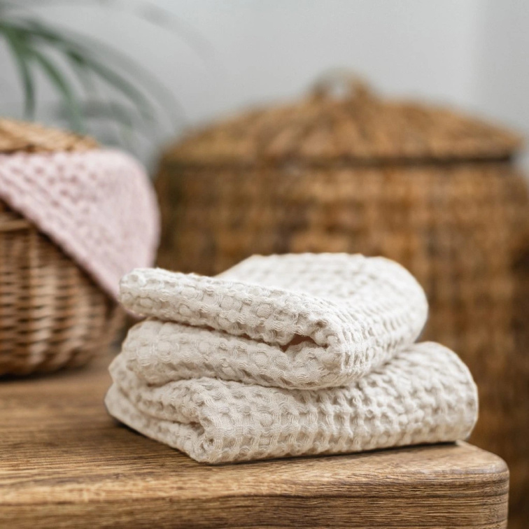 Vaflový len: neodolatelná kombinace stylu a funkčnosti pro váš interiér