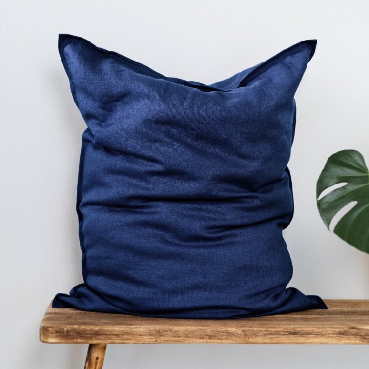 Lněný povlak na polštář VIVA MIDNIGHT