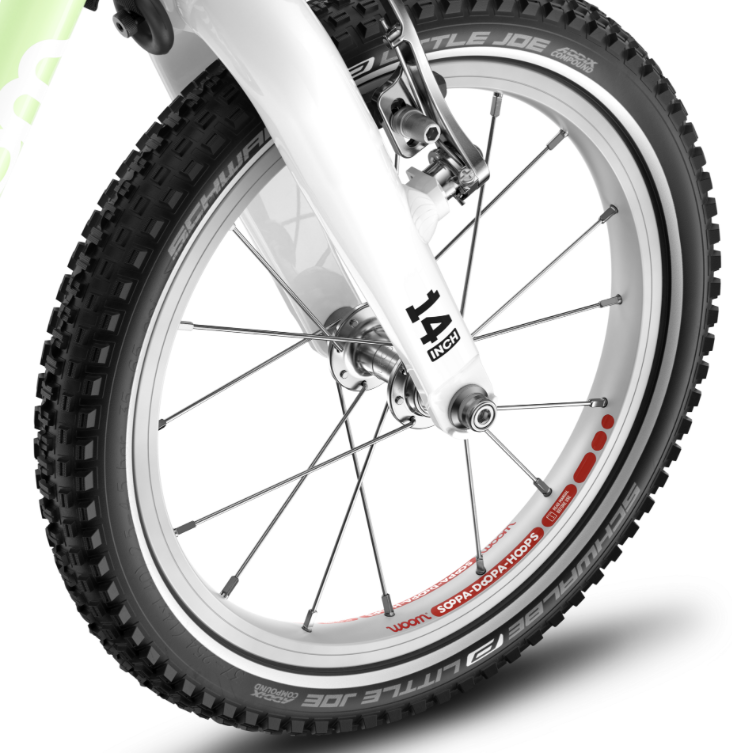 Dětské kolo Woom GO 2 Limited, Spearmint Crush