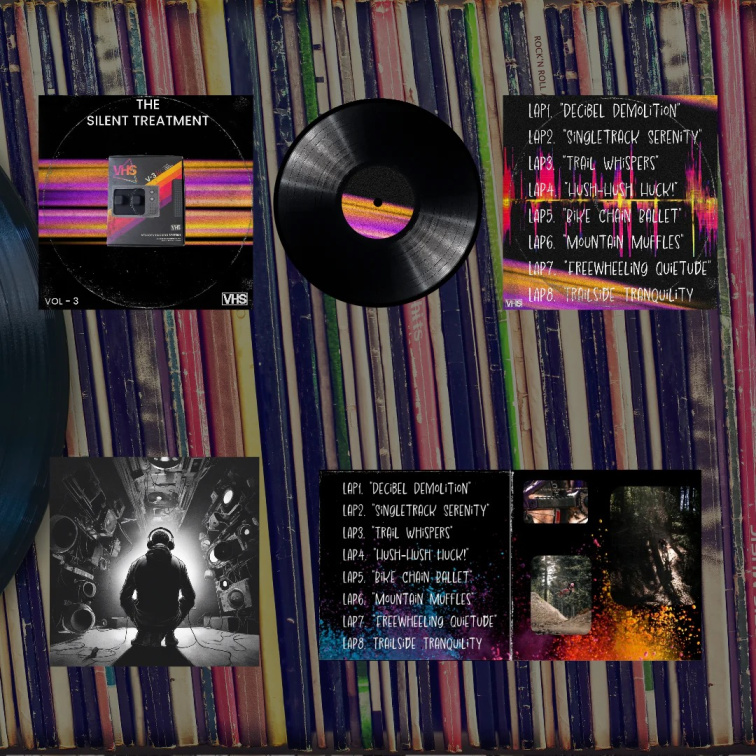 VHS Slapper V3 chainstay protector