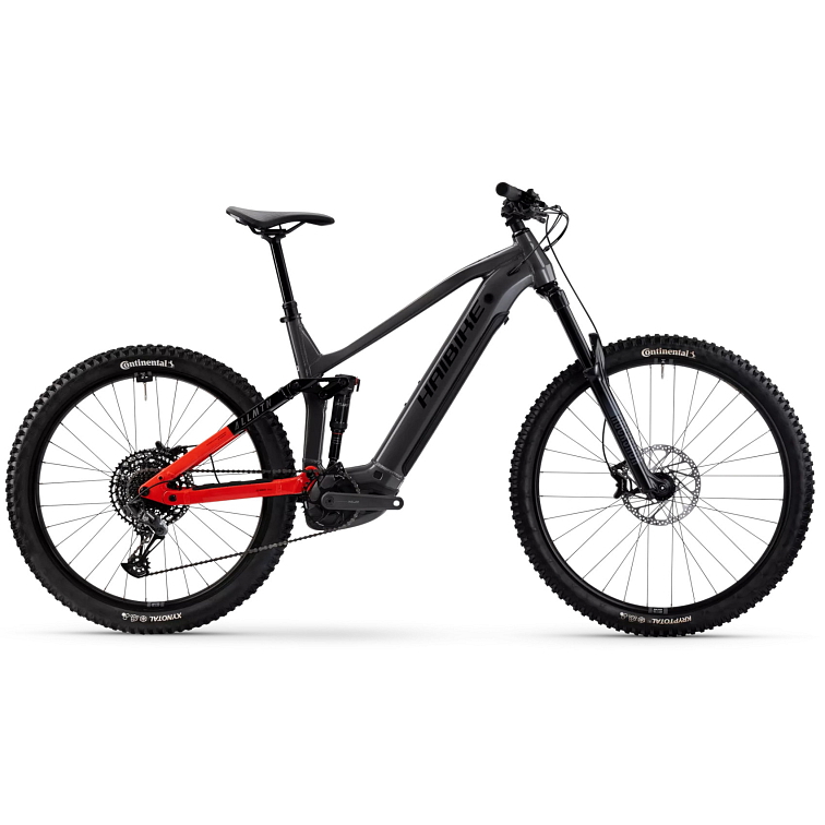 Haibike ALLMTN 4 - silver/red/black