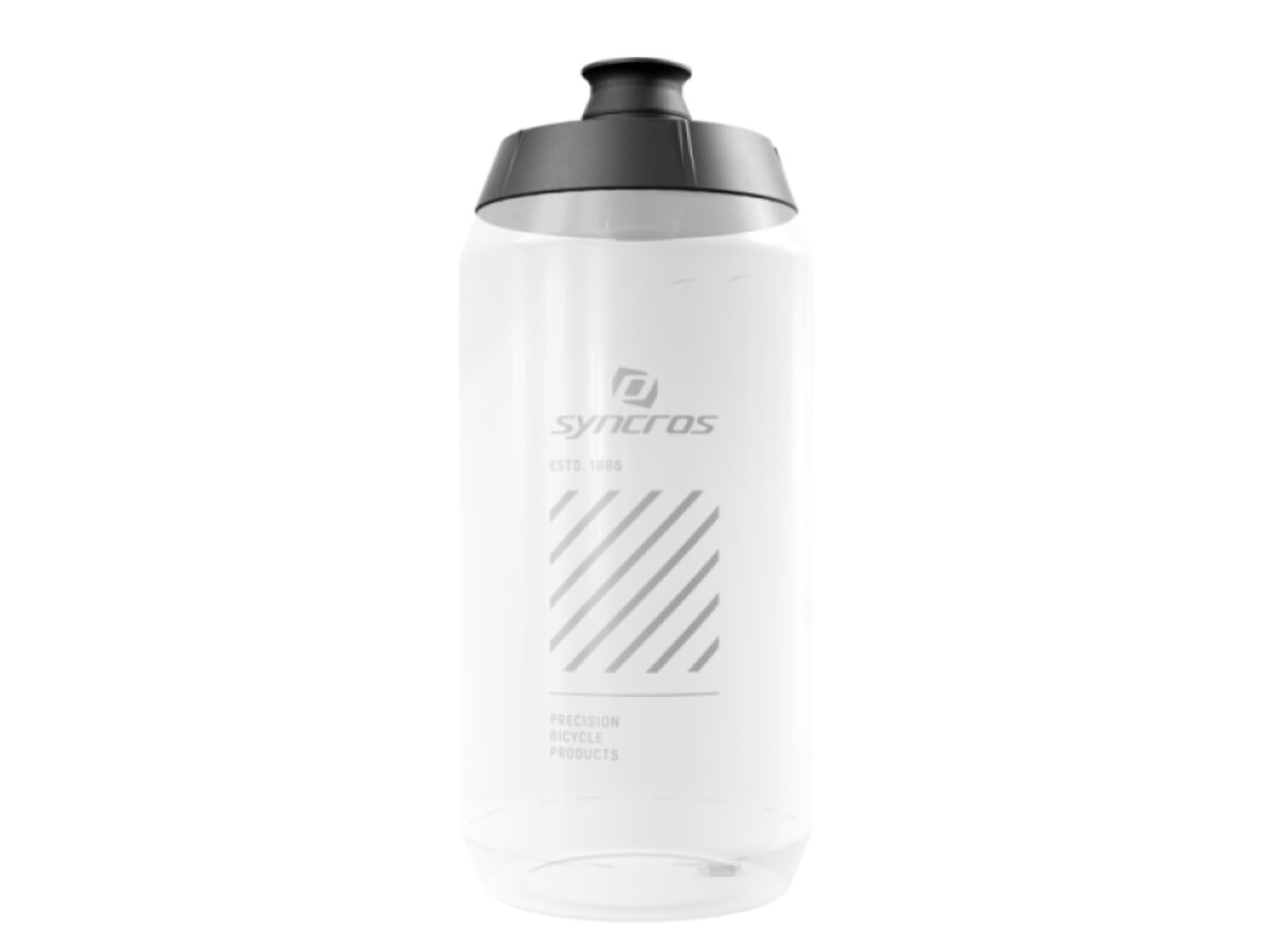 Cyklistická láhev Syncros G7 Corporate 550 ml, čirá