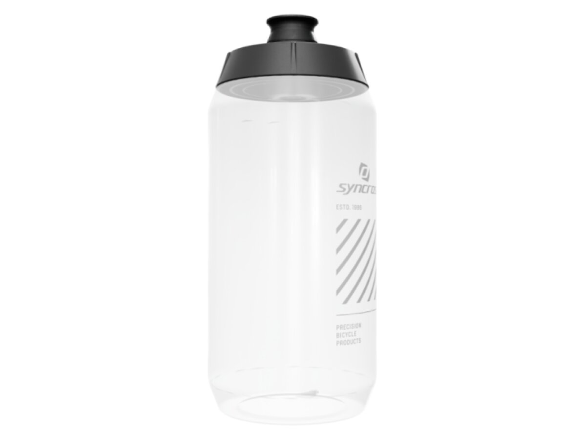 Cyklistická láhev Syncros G7 Corporate 550 ml, čirá