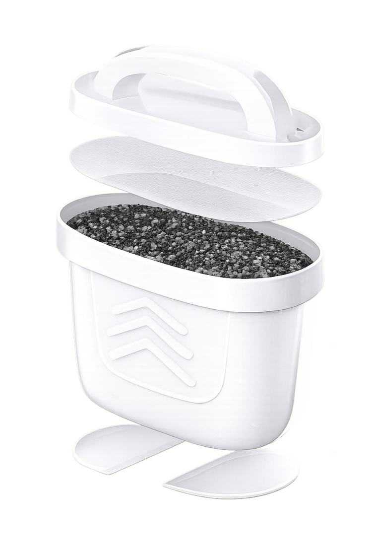 Filtrační alkalická patrona Aqua Crystalis AC-ALK-MAX+ náhrada filtru Brita Maxtra a Maxtra+ (4 ks)