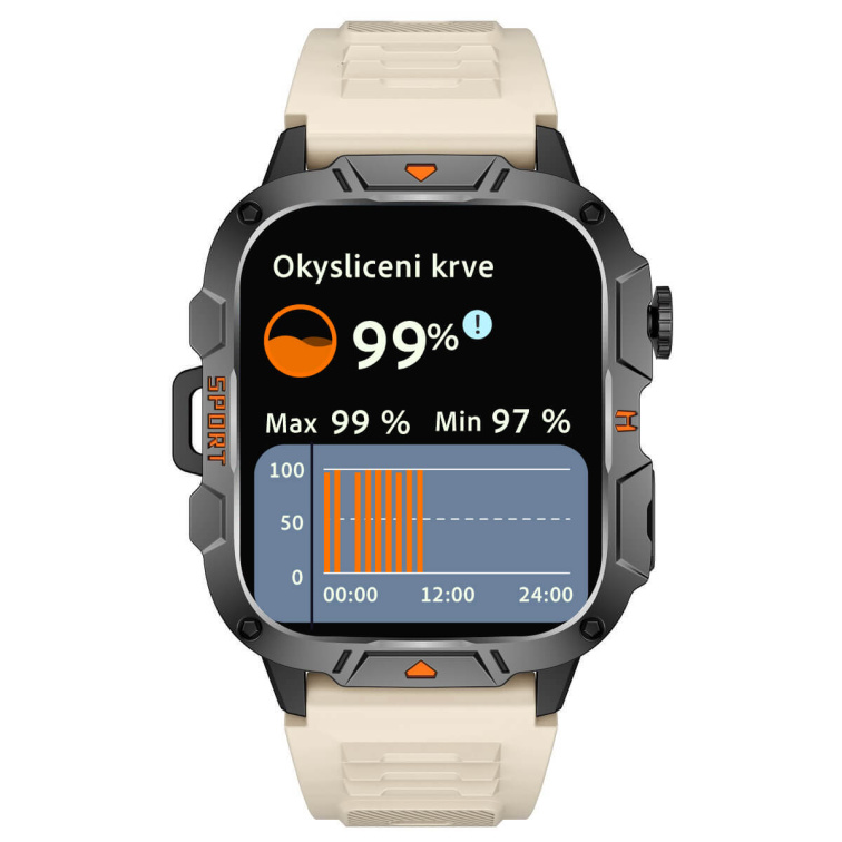 Watchking WK12 Pro hnedé