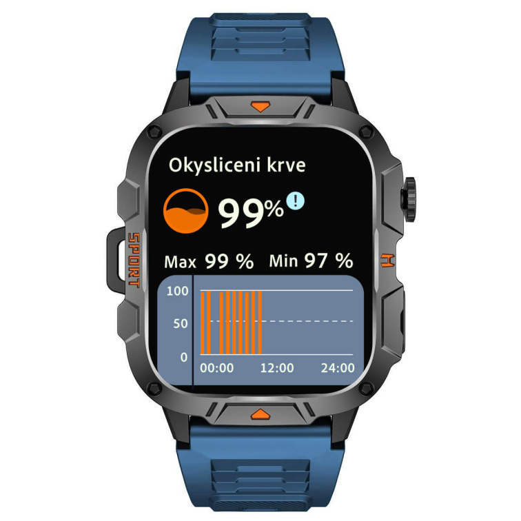 Watchking WK12 Pro modré