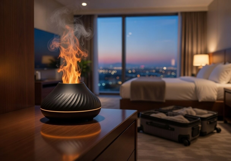 JX Aróma Difuzér Q705 Fire čierny