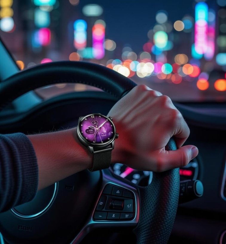 Watchking WK39 Pro čierne kov