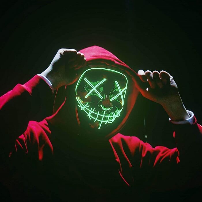 Purge LED zelená