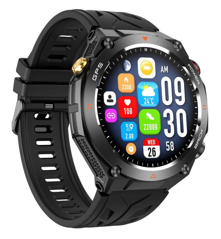 Watchking WK82 Pro čierne