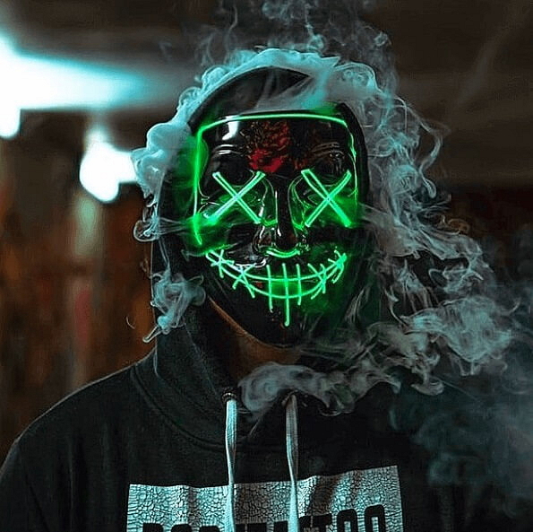 Purge LED zelená