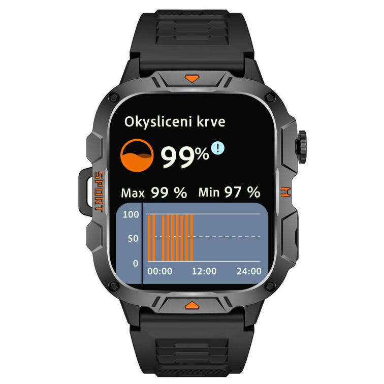 Watchking WK12 Pro čierne