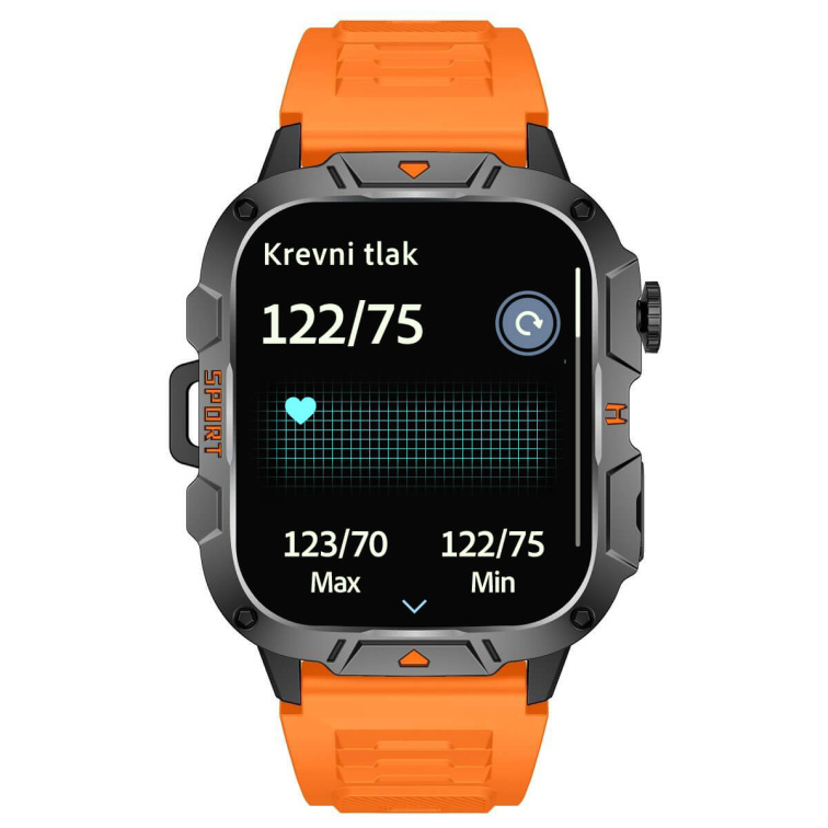 Watchking WK12 Pro oranžové