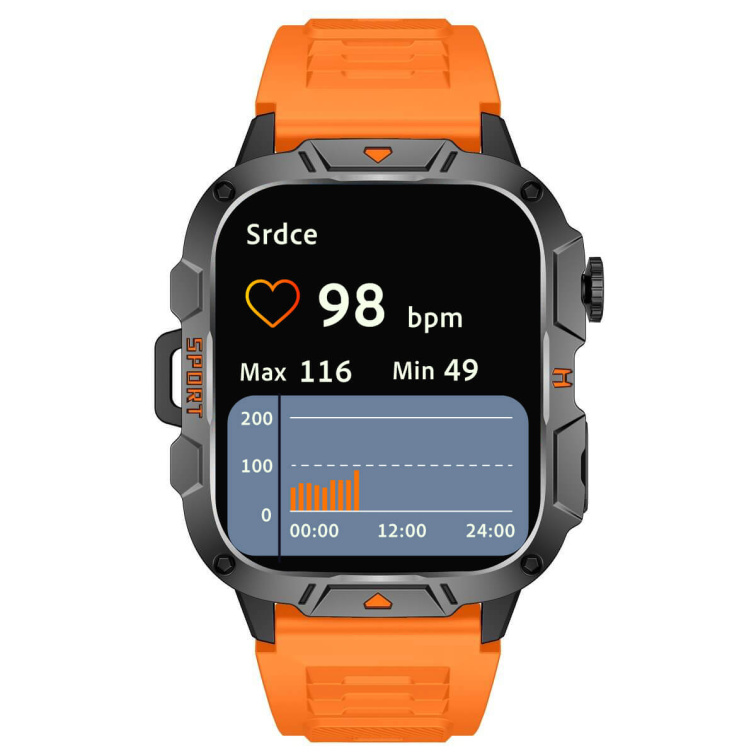 Watchking WK12 Pro oranžové