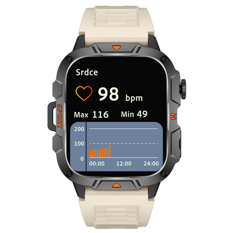 Watchking WK12 Pro hnedé