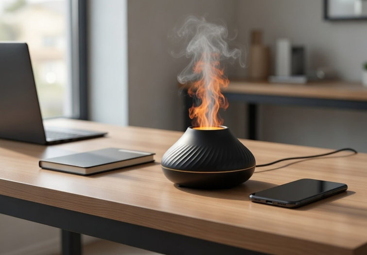 JX Aróma Difuzér Q705 Fire čierny