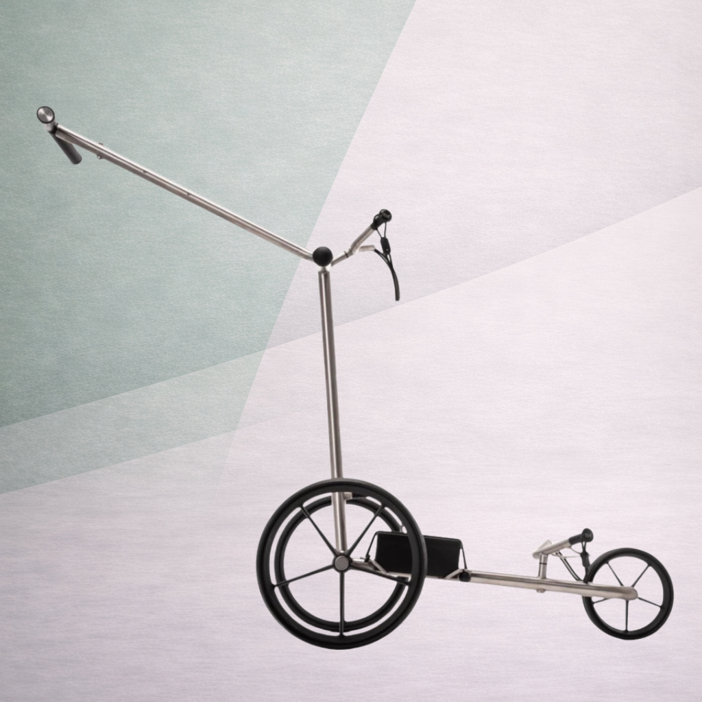 TiCad Voyage elektrický titanový golfový vozík