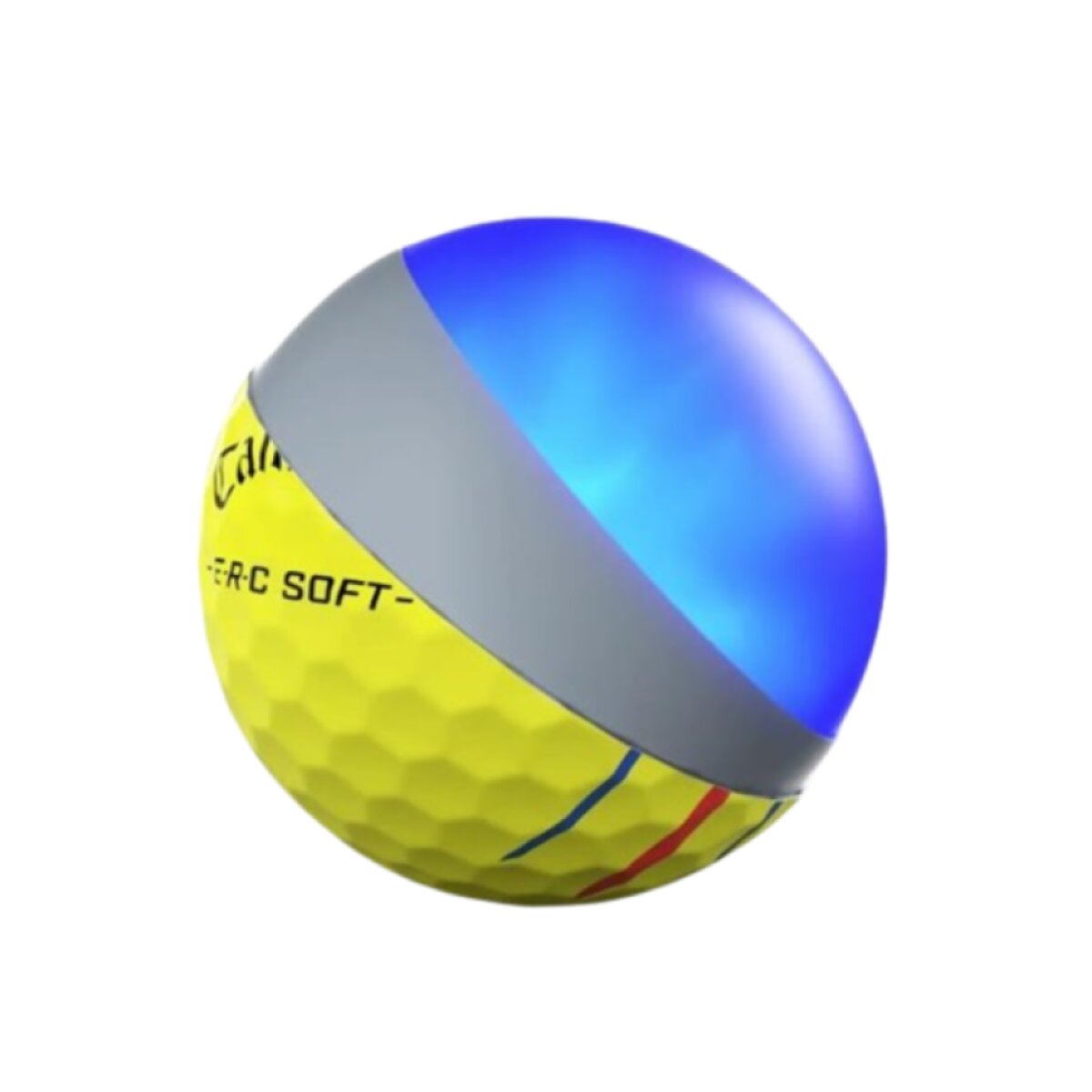 Callaway ERC Soft Triple Track golfové míčky žluté 3ks