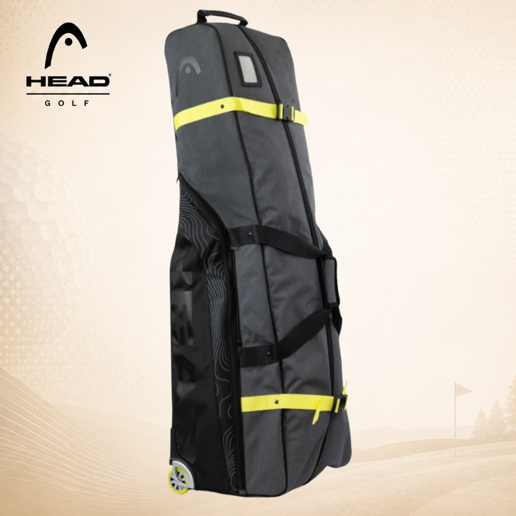 HEAD travelbag černo-zelený