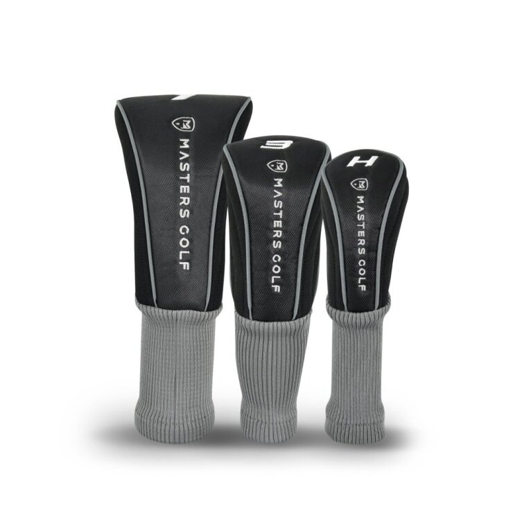 Masters kompletní golfový set pánský RH ocel + TriLite T-Flash ruční golfový vozík - šedo-černý