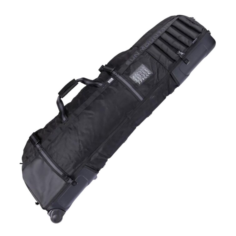 Pokrowiec podróżny Sun Mountain KUBE na torbę golfową w kolorze czarnym