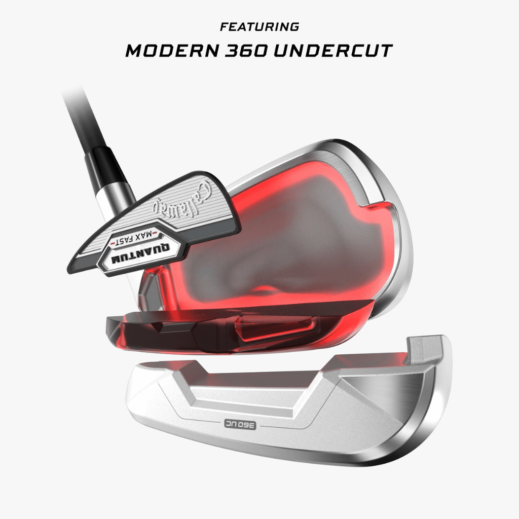 Żelazka golfowe Callaway Quantum Max Fast dla mężczyzn