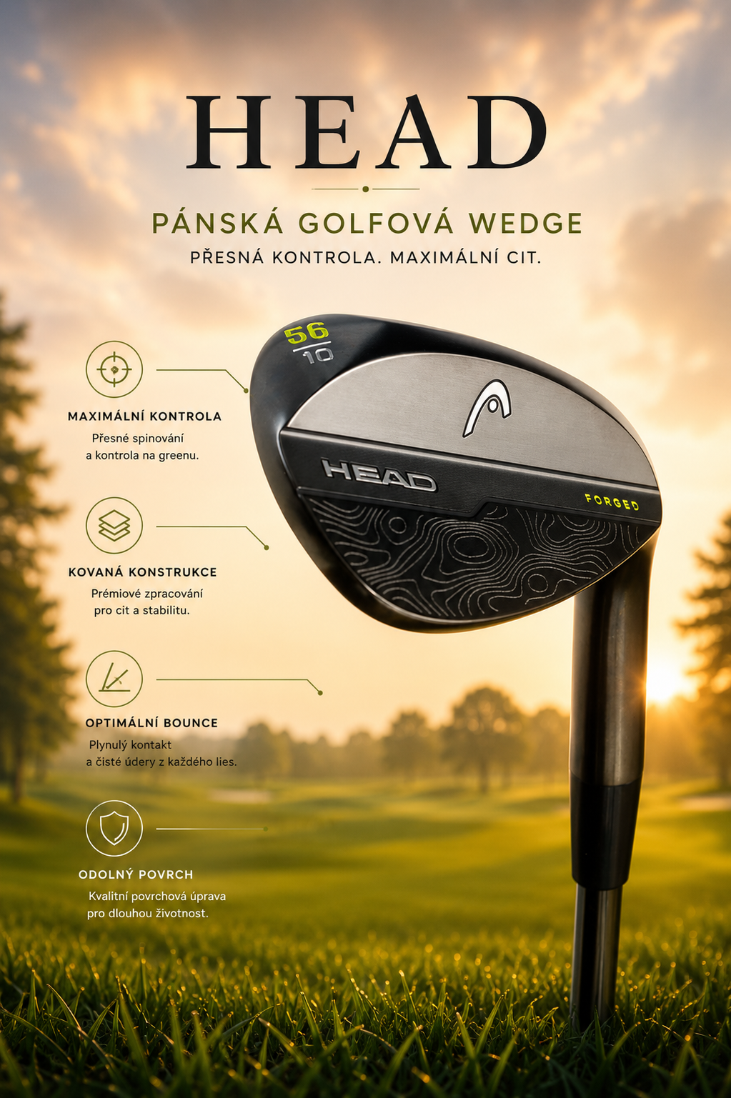 HEAD pánská golfová wedge