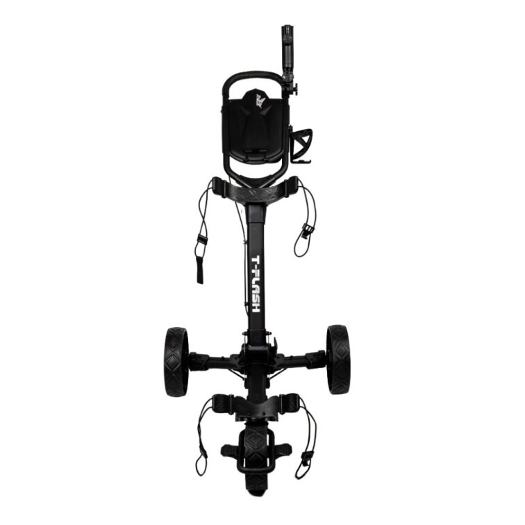 Wózek golfowy TriLite T-Flash manualny - czarny