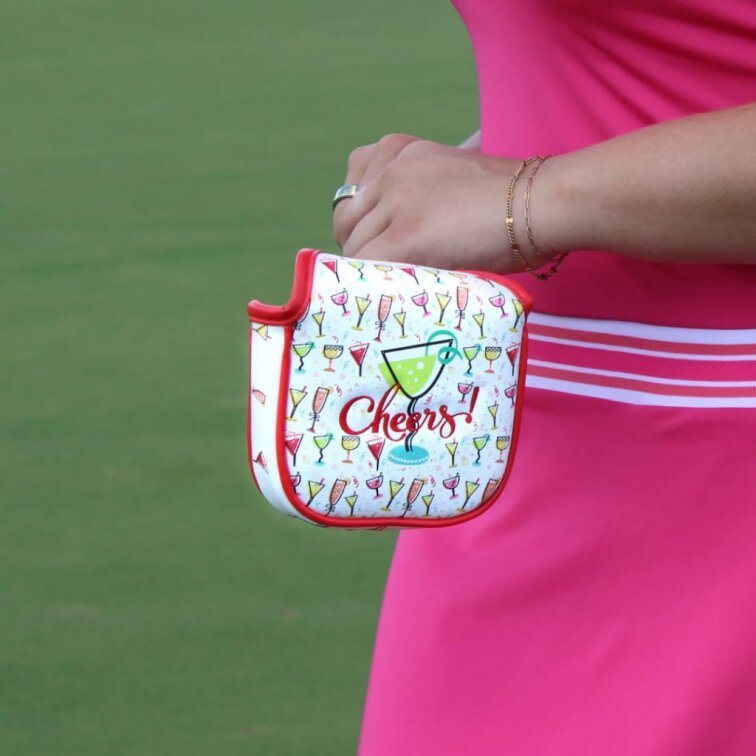 BEST OF GOLF America Party Time Mallet - headcover na putter