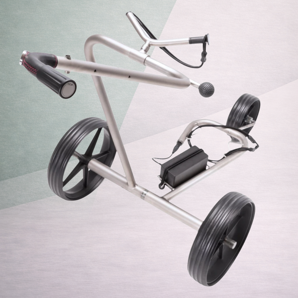 TiCad Tango elektrický titanový golfový vozík