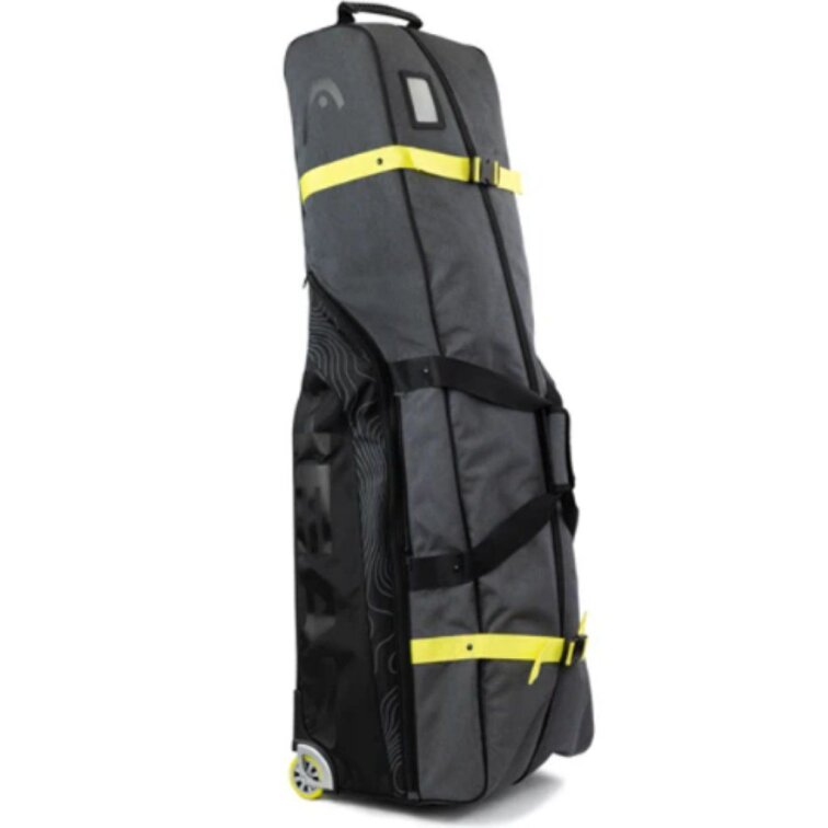 HEAD travelbag černo-zelený