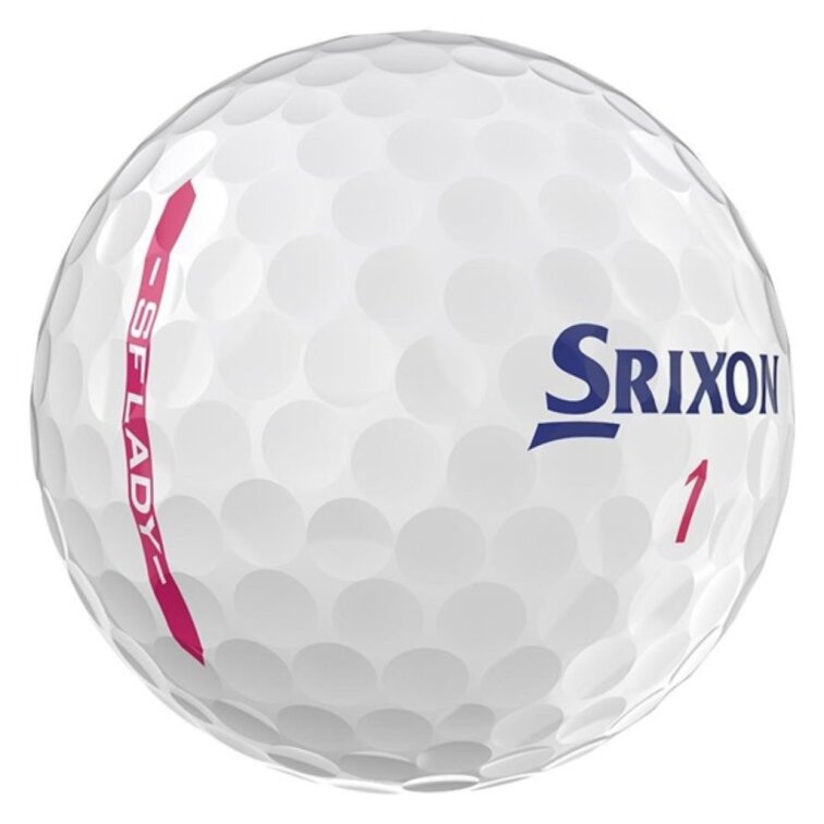 Srixon Soft Feel dámské golfové míčky bílé 3ks