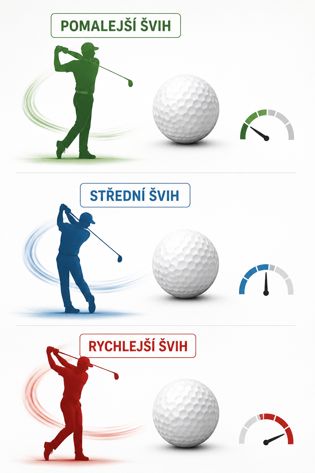 Jak vybrat golfové míčky? Rozdíly, které ovlivní vaši hru.