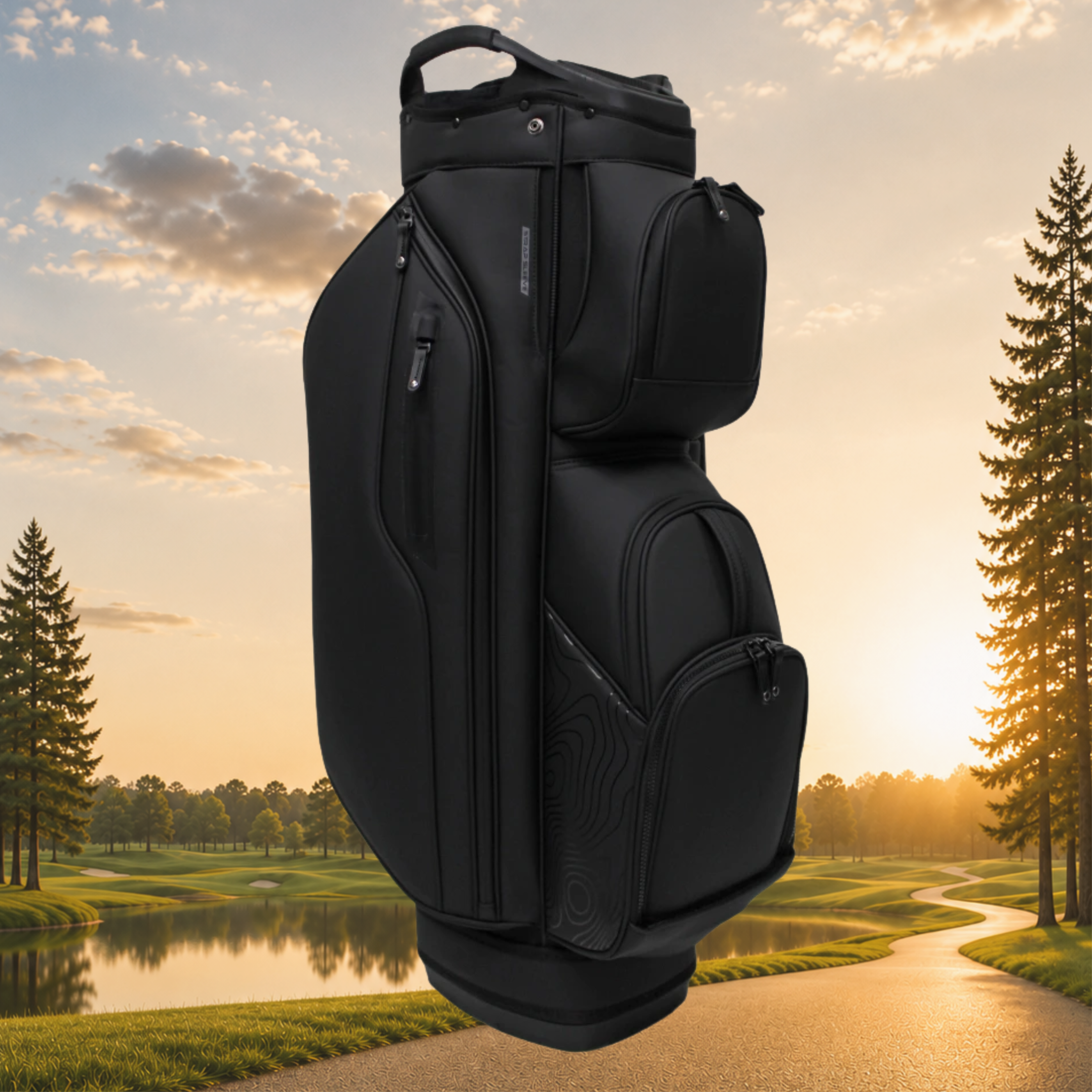 HEAD premium golfový cartbag černý