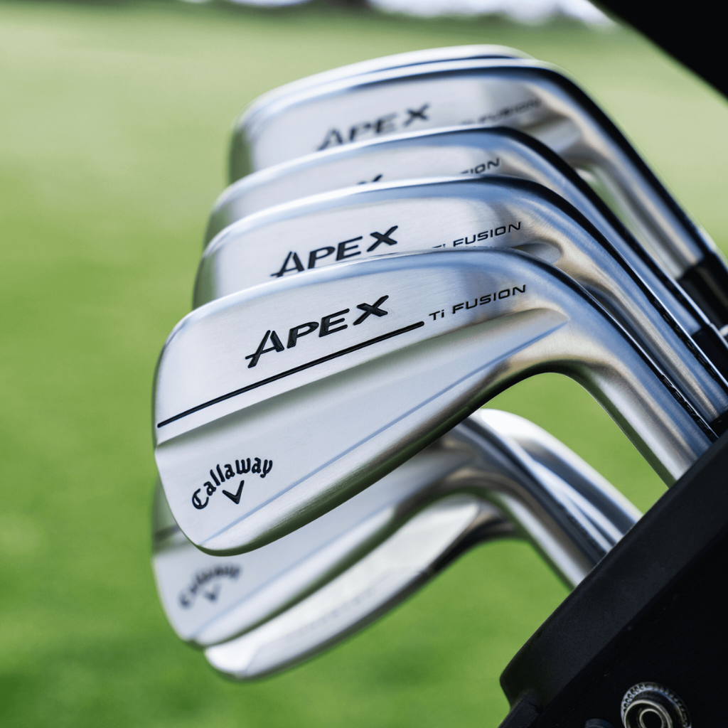 Callaway Apex Ti Fusion Plated pánská golfová železa