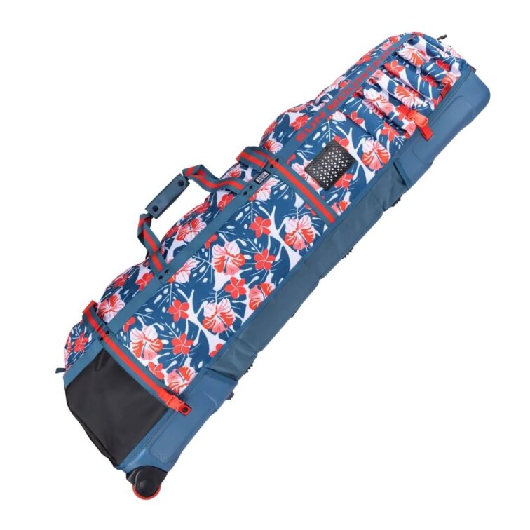 Pokrowiec podróżny Sun Mountain KUBE na torbę golfową Spuce/Tropic/Poppy