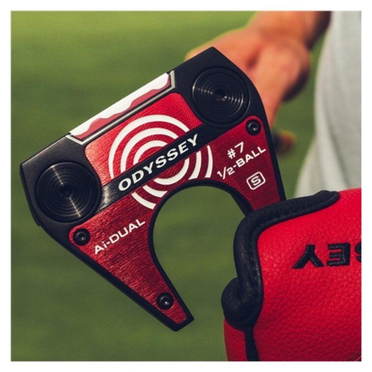 Odyssey Ai-DUAL Seven (#7) 1/2 Ball S Putter RH 34"