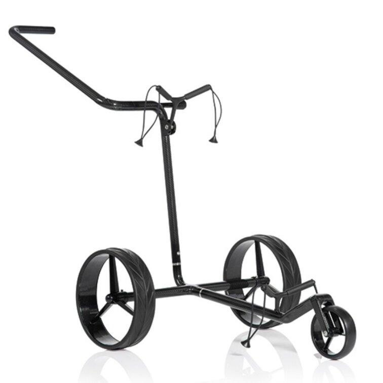 JuCad Carbon Shine ruční tříkolový golfový vozík