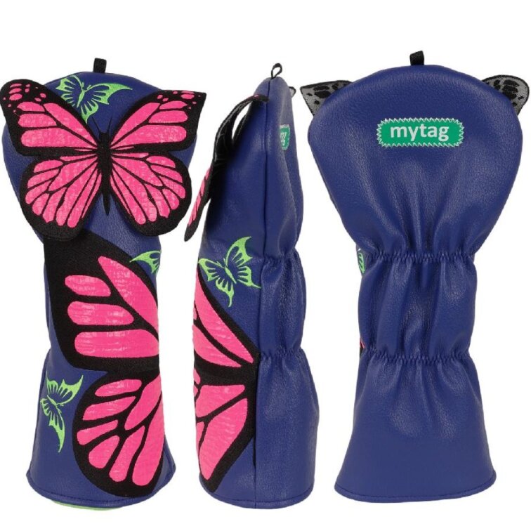 Blue Butterfly Driver Headcover
