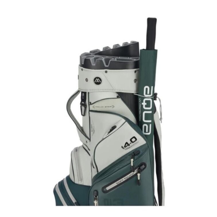 Big Max Dri Lite Silencio 3 cartbag - forest green/off white