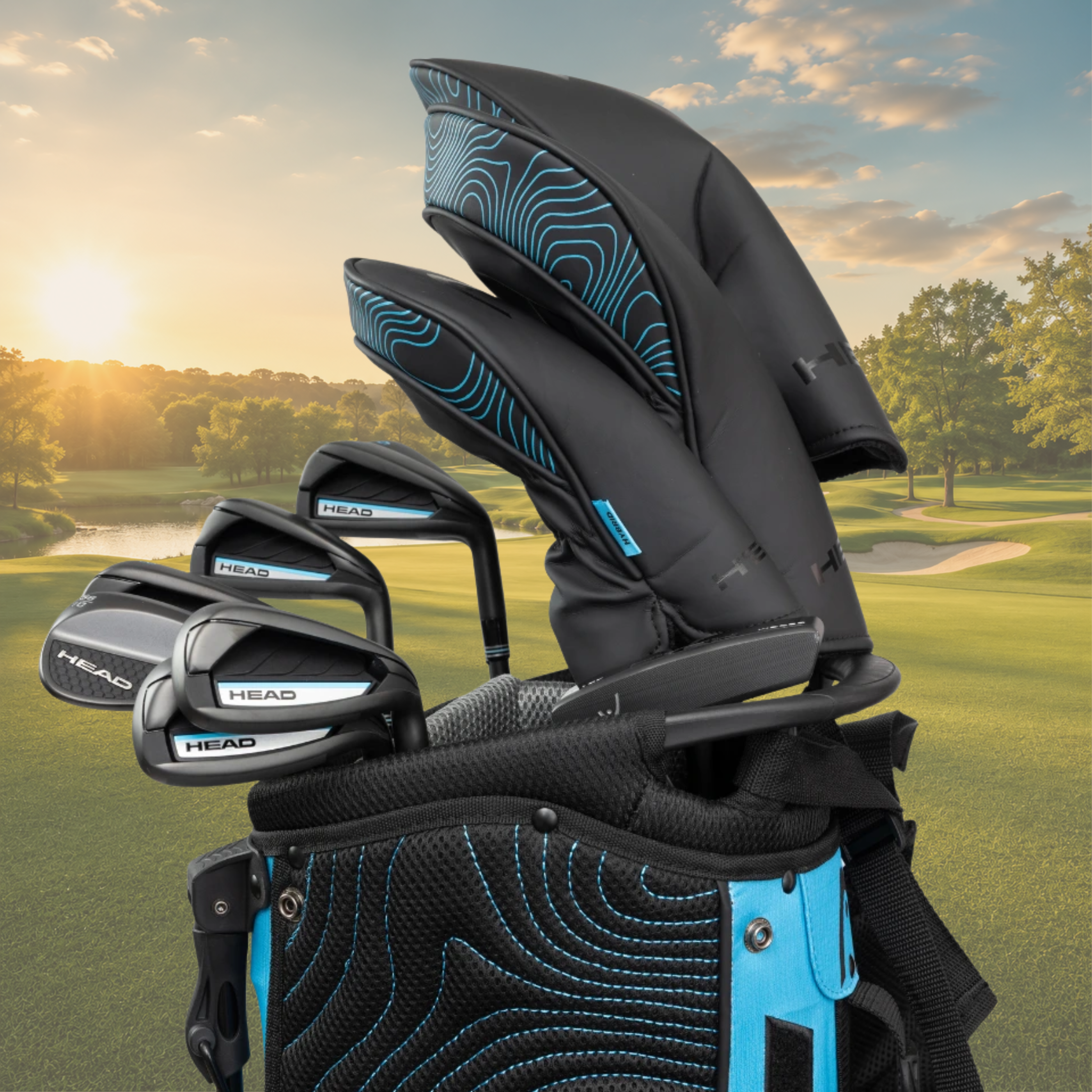 HEAD dámský kompletní golfový set