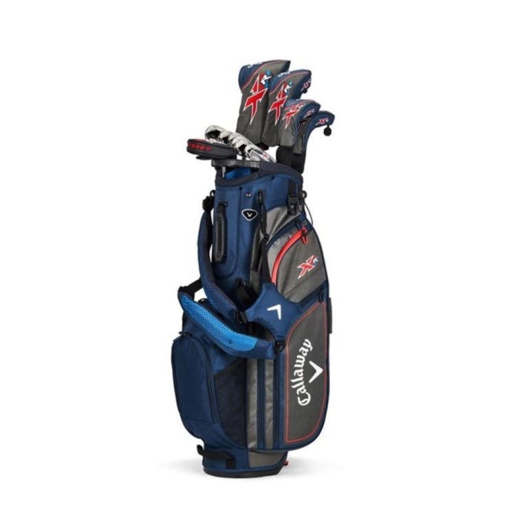 Callaway XR 13PC pánský ocelový golfový set modrý